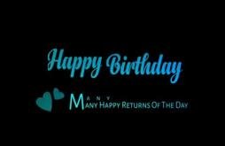 Many Many Returns Of The Day Happy Birthday Status Video