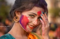 તારા નેણાં નો મને રંગ લાગ્યો | Holi Status in gujarati