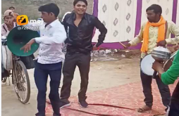 એવો નાગિન ડાન્સ કર્યો  કે હસી હસી ને પેટ માં દુઃખી જશે