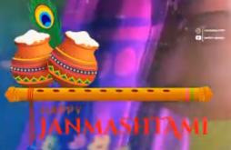 Happy Krishna Janmashtami Whatsapp Status Video